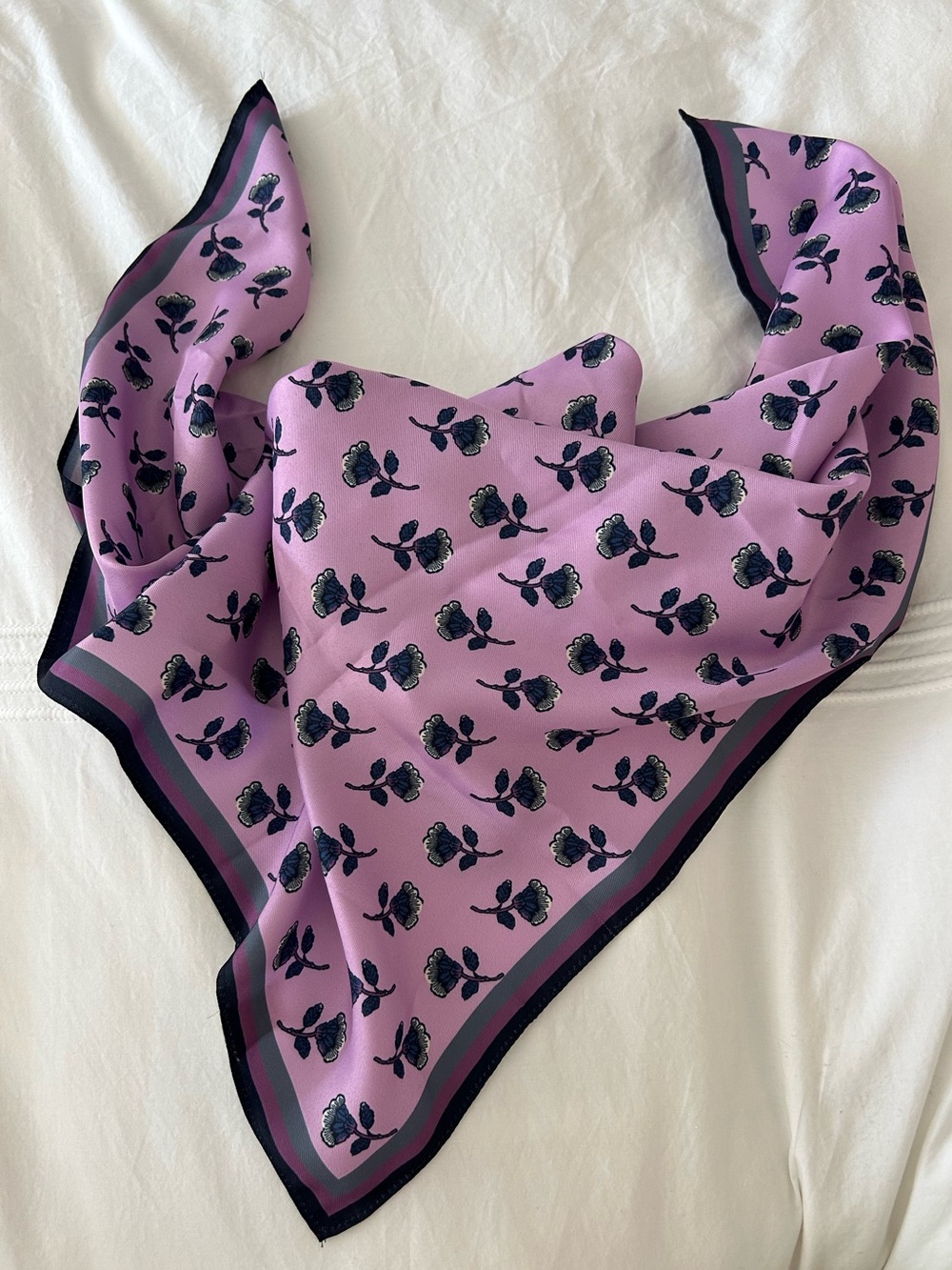 New Vera Bradley purple scarf